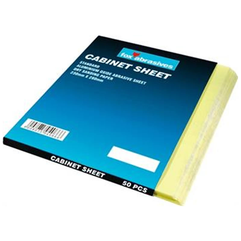 Sanding Sheets - Cabinet Paper -STANDARD Range